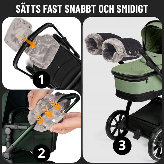 Fridhult™ - Lämpövuoratut käsineet lastenvaunuihin