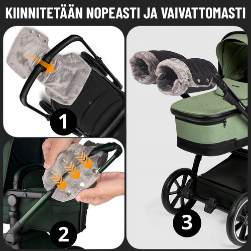 Fridhult™ - Lämpövuoratut käsineet lastenvaunuihin